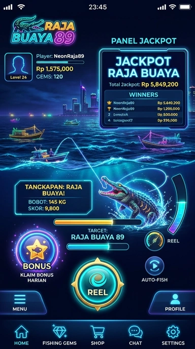 naga11 — layar beranda